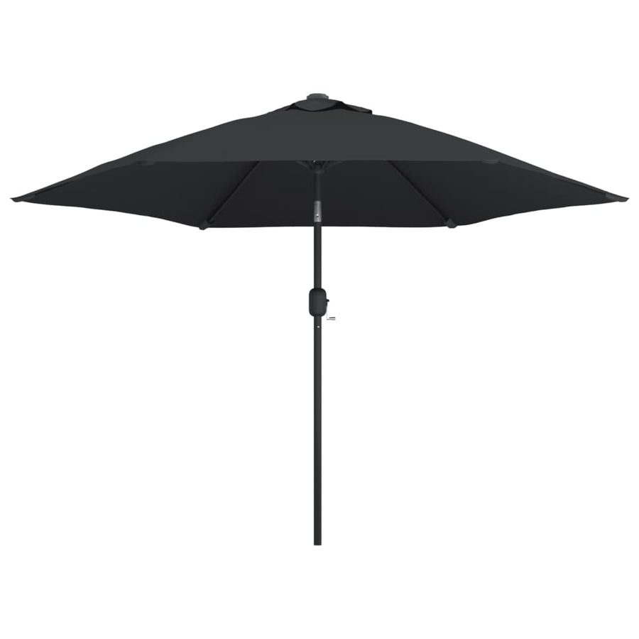 Parasol Met Metalen Paal 300 Cm Zwart