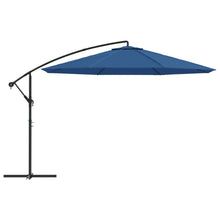 Zweefparasol Met Aluminium Paal 350 Cm Blauw