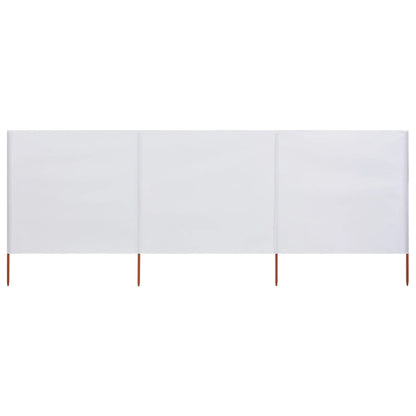 Windscherm 3-Panelen Stof 400 x 160 cm