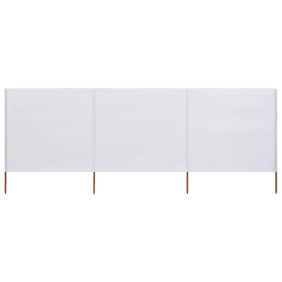 Windscherm 3-Panelen Stof 400 x 160 cm