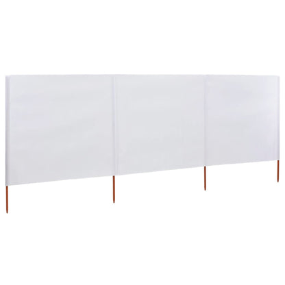 Windscherm 3-Panelen Stof 400 x 160 cm
