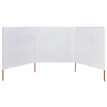 Windscherm 3-Panelen Stof 400 x 160 cm