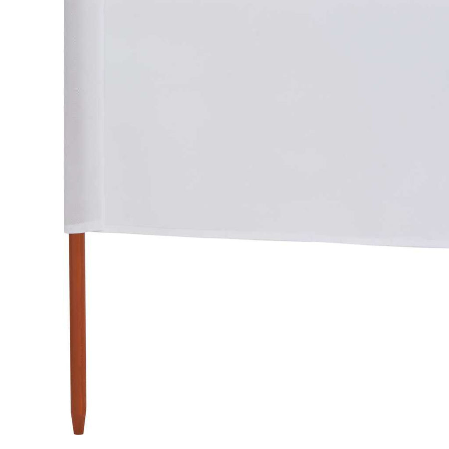 Windscherm 3-Panelen Stof 400 x 160 cm