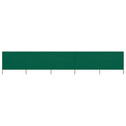 Windscherm 600x160 cm groen stof