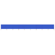 Windscherm 9-panelen 1200x80 cm azuurblauw stof