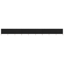 Windscherm 9-Panelen Stof 1200 x 120 cm