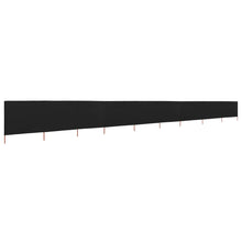 Windscherm 9-Panelen Stof 1200 x 120 cm