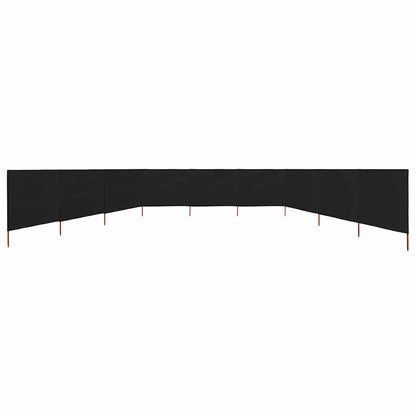Windscherm 9-Panelen Stof 1200 x 120 cm