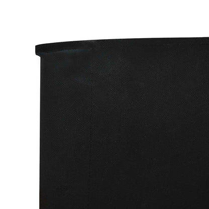 Windscherm 9-Panelen Stof 1200 x 120 cm