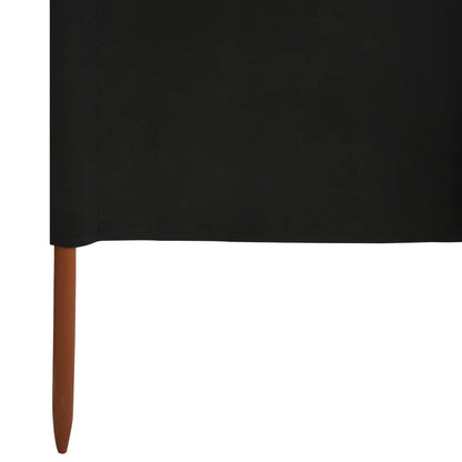 Windscherm 9-Panelen Stof 1200 x 120 cm