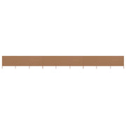 Windscherm 1200x160 cm taupe nonwoven stof