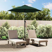Parasol 200x224 cm aluminium groen kantelbaar