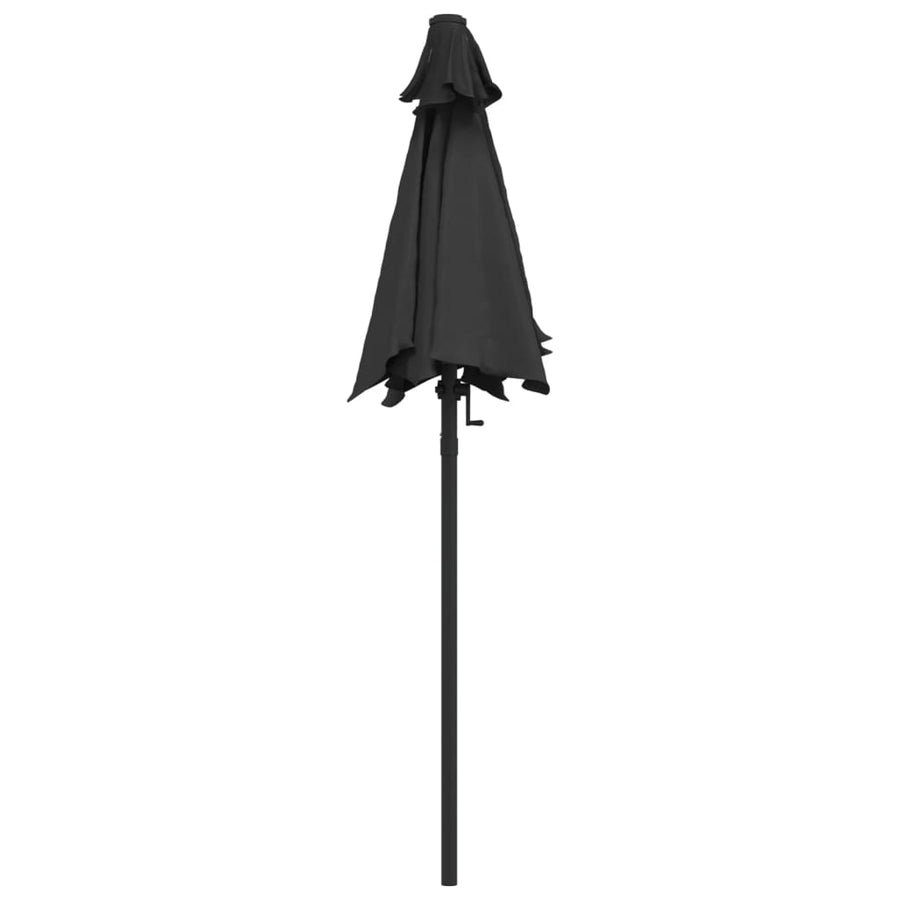 Parasol 200X224 Cm Aluminium Antraciet