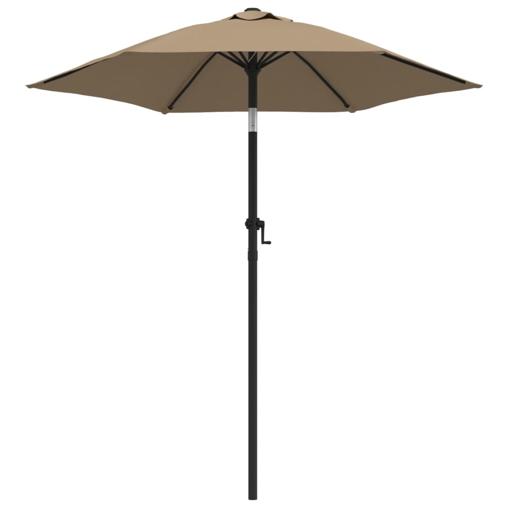 Parasol 200X224 Cm Aluminium Taupe