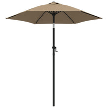 Parasol 200X224 Cm Aluminium Taupe