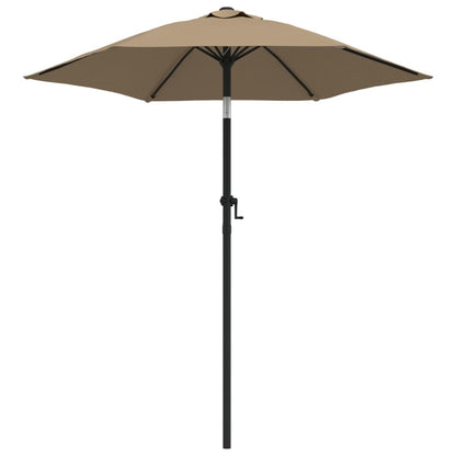 Parasol 200X224 Cm Aluminium Taupe