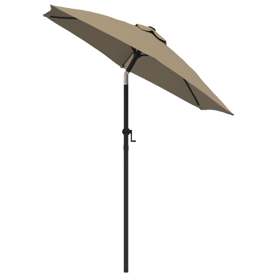 Parasol 200X224 Cm Aluminium Taupe