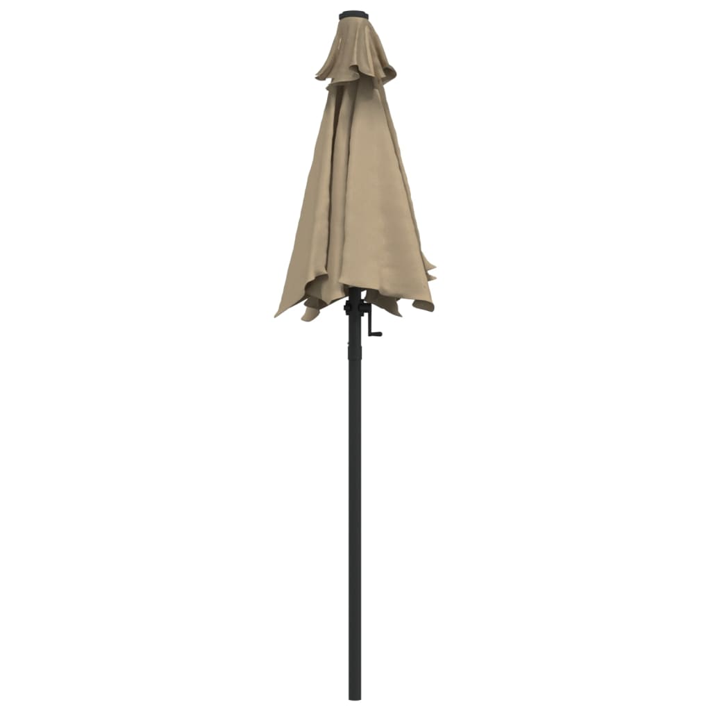 Parasol 200X224 Cm Aluminium Taupe