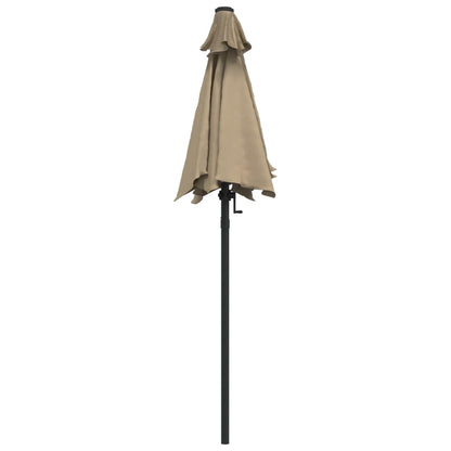 Parasol 200X224 Cm Aluminium Taupe