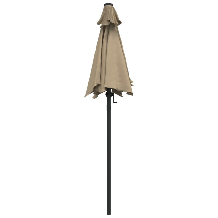 Parasol 200X224 Cm Aluminium Taupe