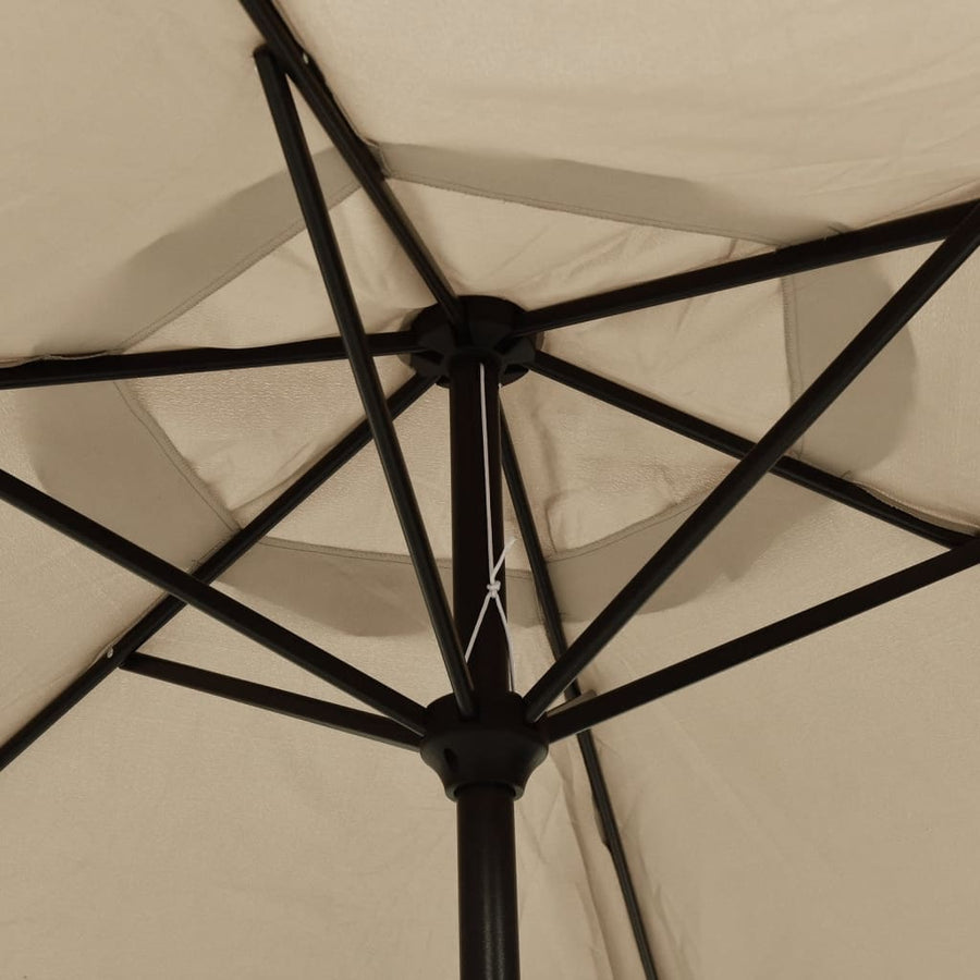 Parasol 200X224 Cm Aluminium Taupe