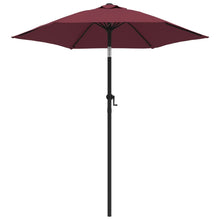 Parasol 200X224 Cm Aluminium Bordeauxrood