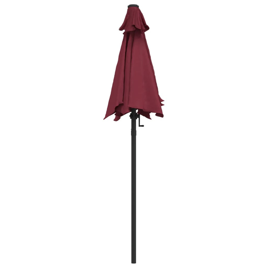 Parasol 200X224 Cm Aluminium Bordeauxrood