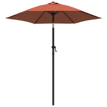 Parasol 200X224 Cm Aluminium Terracotta
