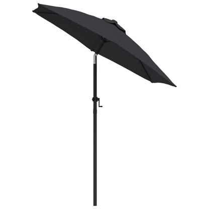 Parasol 200X224 Cm Aluminium Zwart