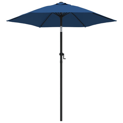 Parasol 200X224 Cm Aluminium Blauw