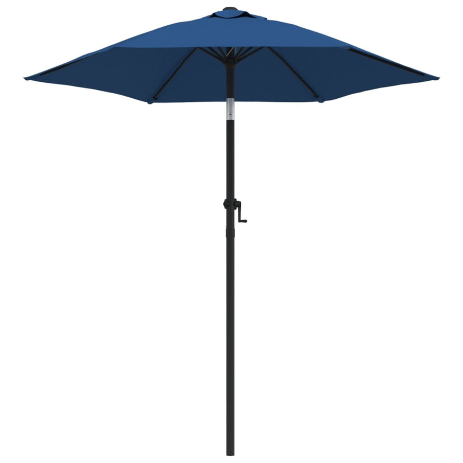 Parasol 200X224 Cm Aluminium Blauw