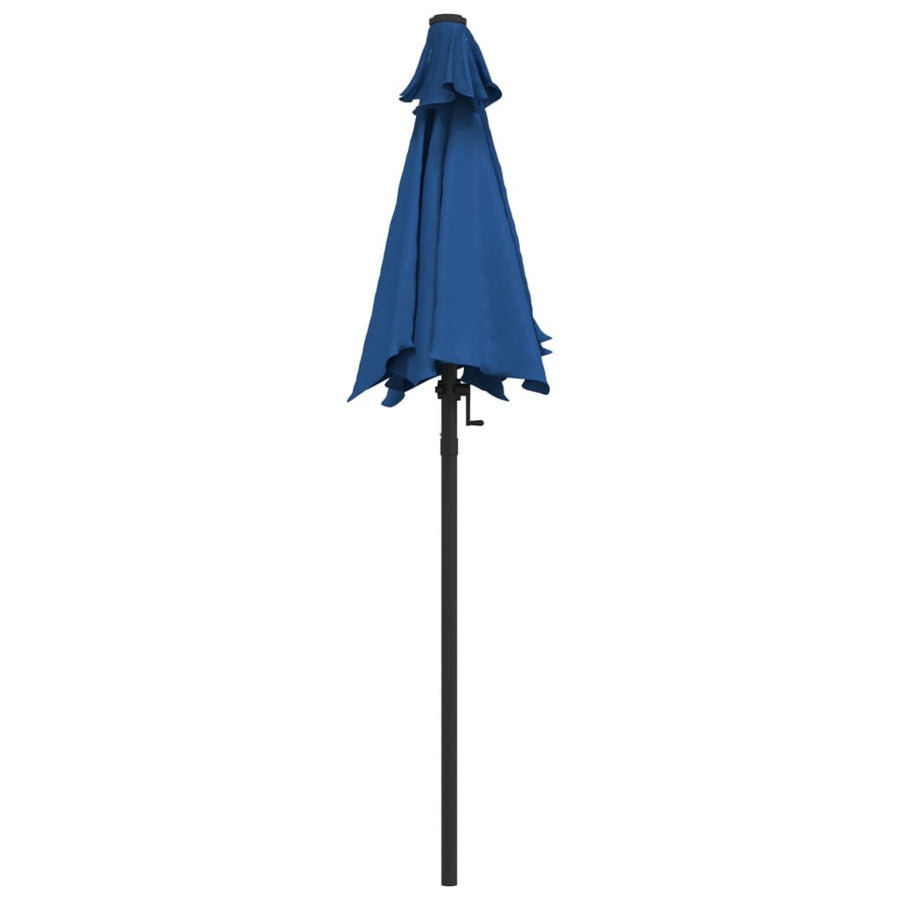 Parasol 200X224 Cm Aluminium Blauw