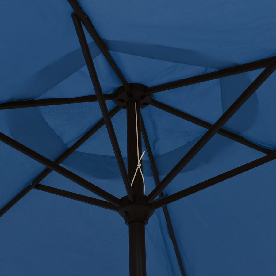 Parasol 200X224 Cm Aluminium Blauw