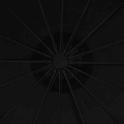Zweefparasol Met Aluminium Paal 3 M Zwart