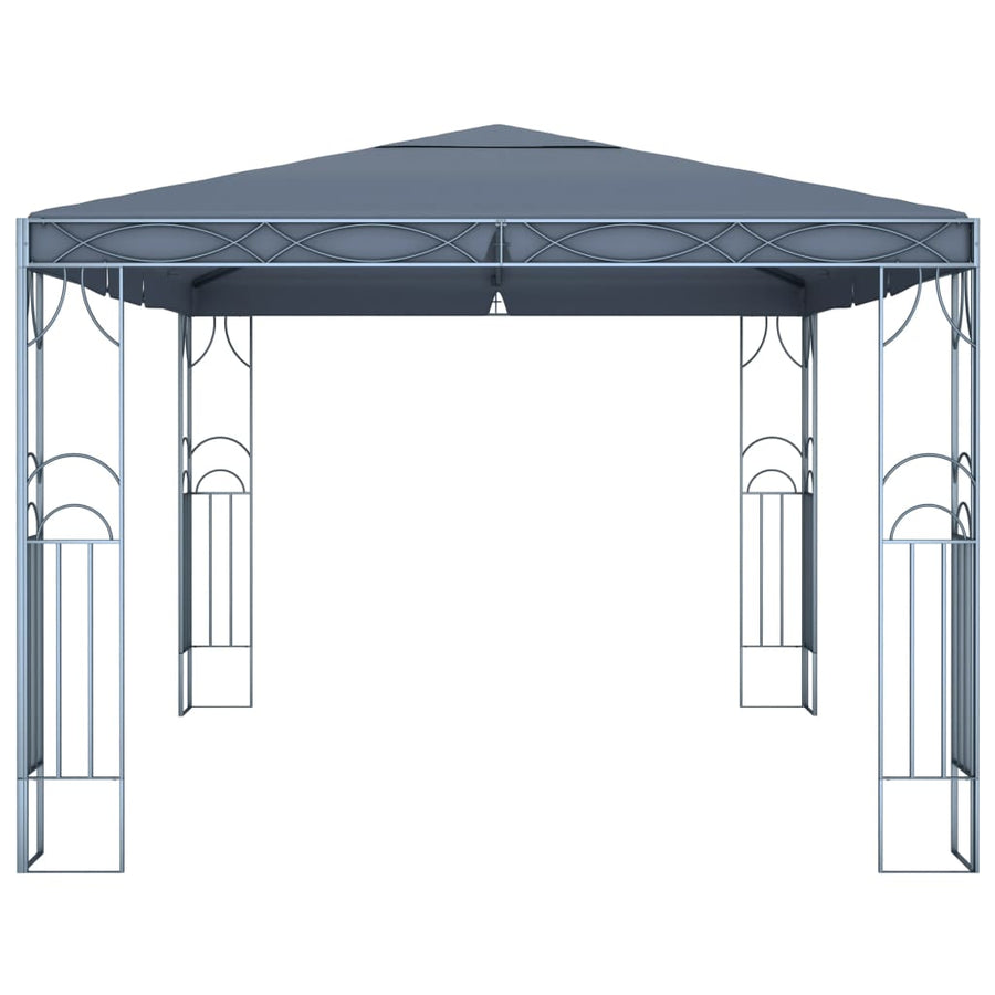 Prieel 400 x 300 cm Antraciet