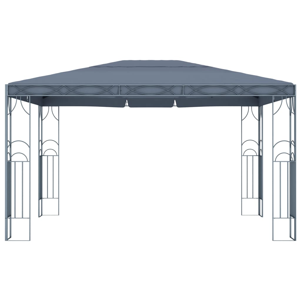 Prieel 400 x 300 cm Antraciet