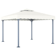 Prieel 300x300x270 cm aluminium crème