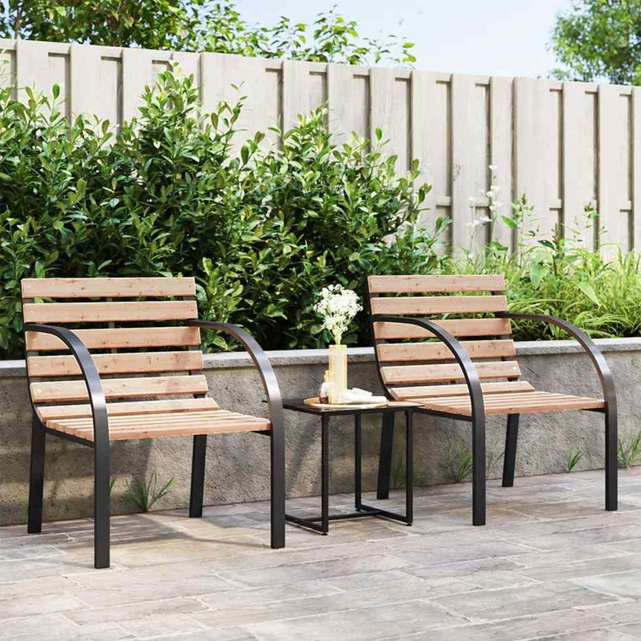 Tuinstoelen Hout Bruin