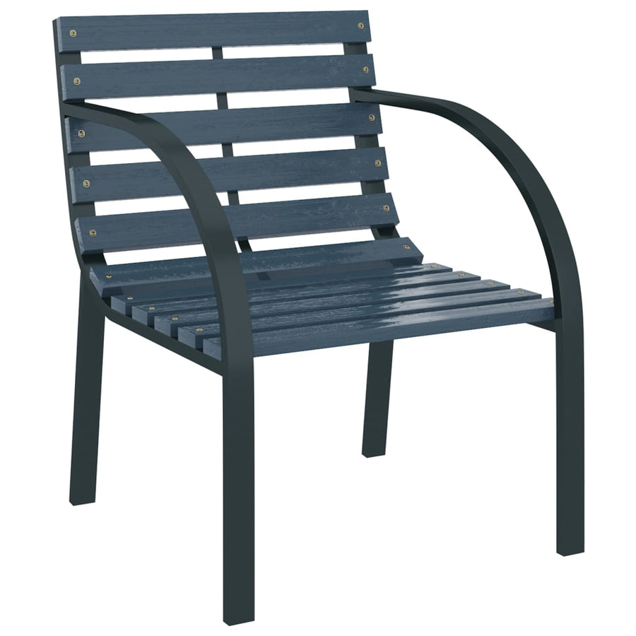 Tuinstoelen 2 St Hout Grijs