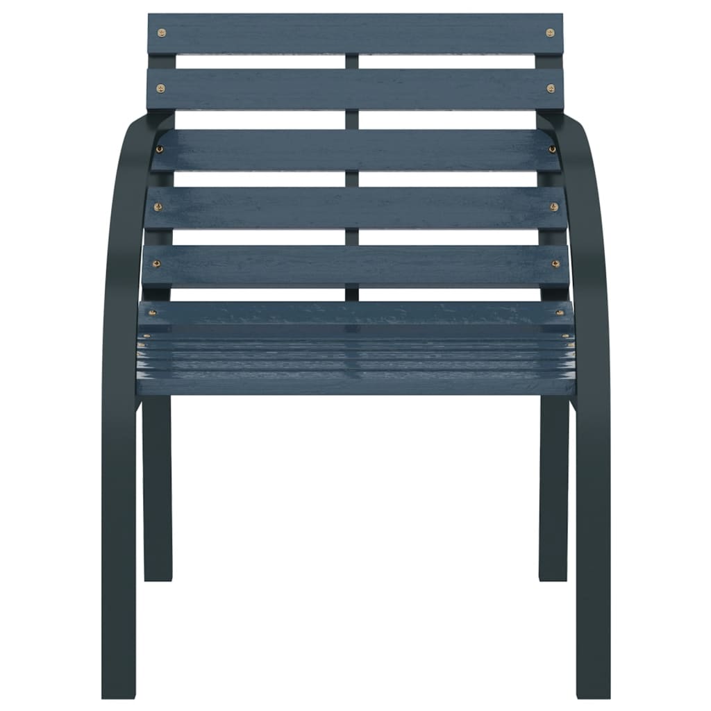 Tuinstoelen 2 St Hout Grijs