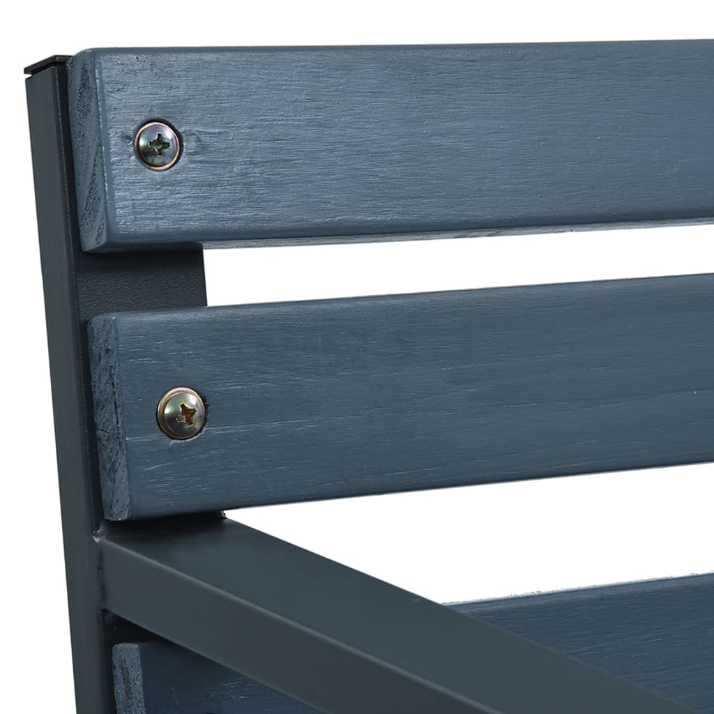 Tuinstoelen 2 St Hout Grijs