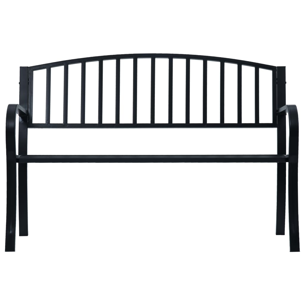 Tuinbank 25 Cm Staal Zwart