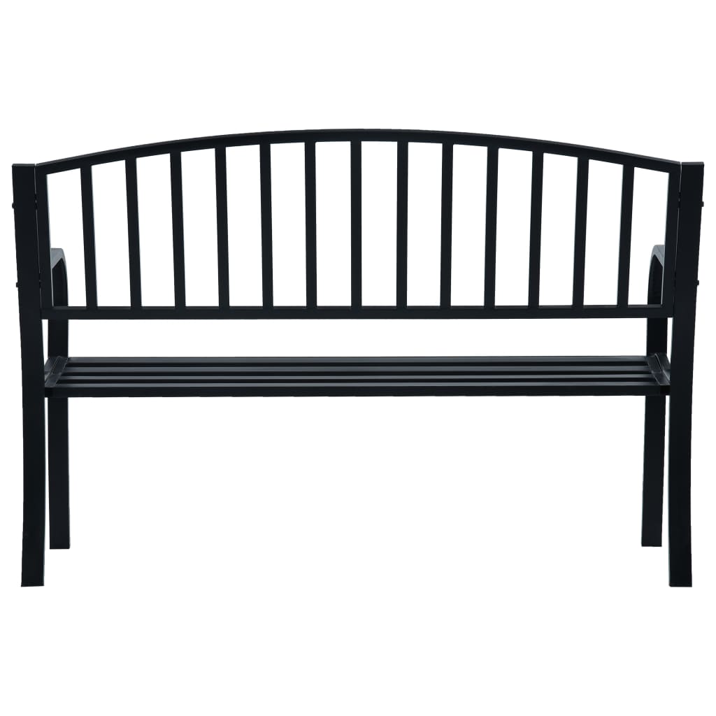 Tuinbank 25 Cm Staal Zwart