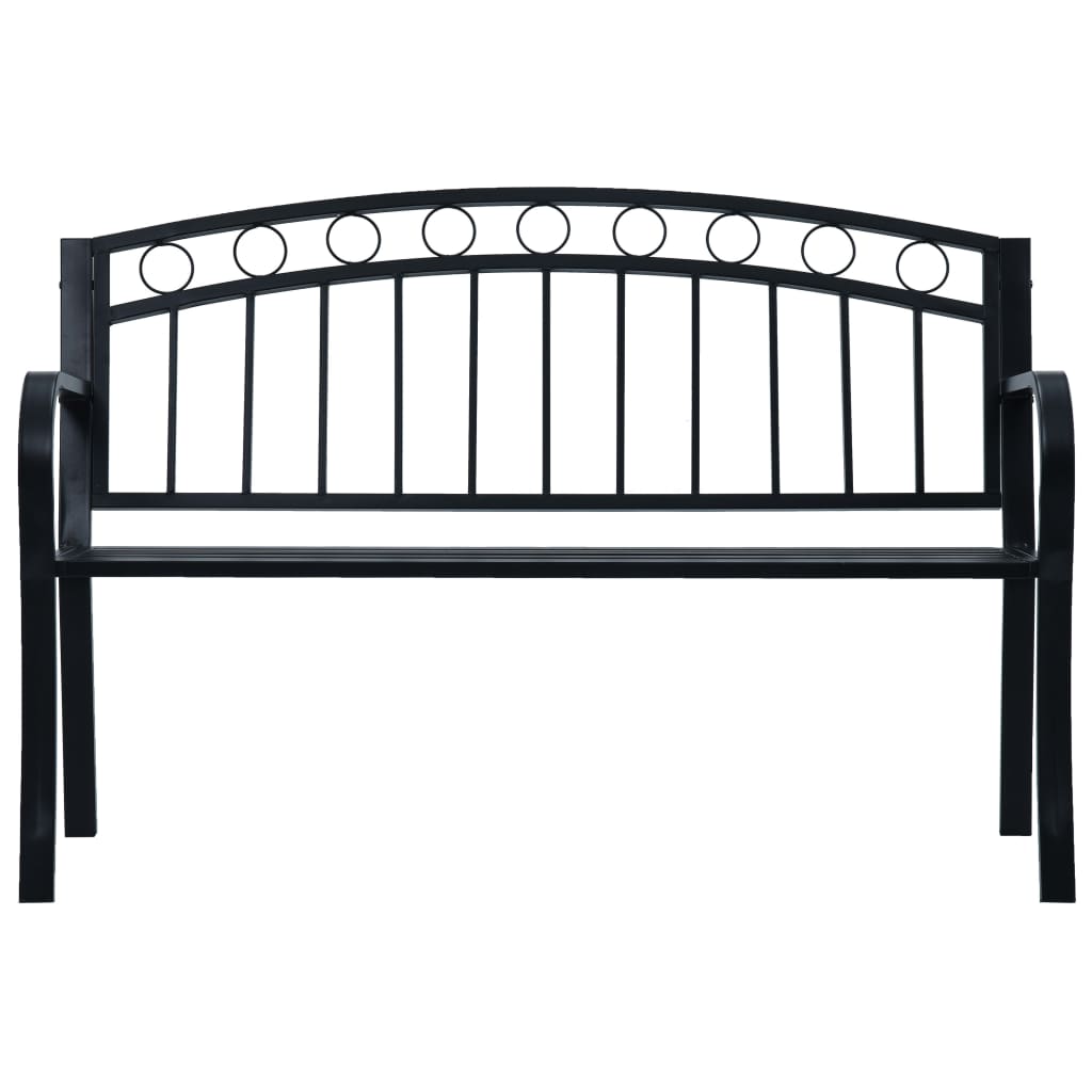 Tuinbank 25 Cm Staal Zwart Zonder tafel