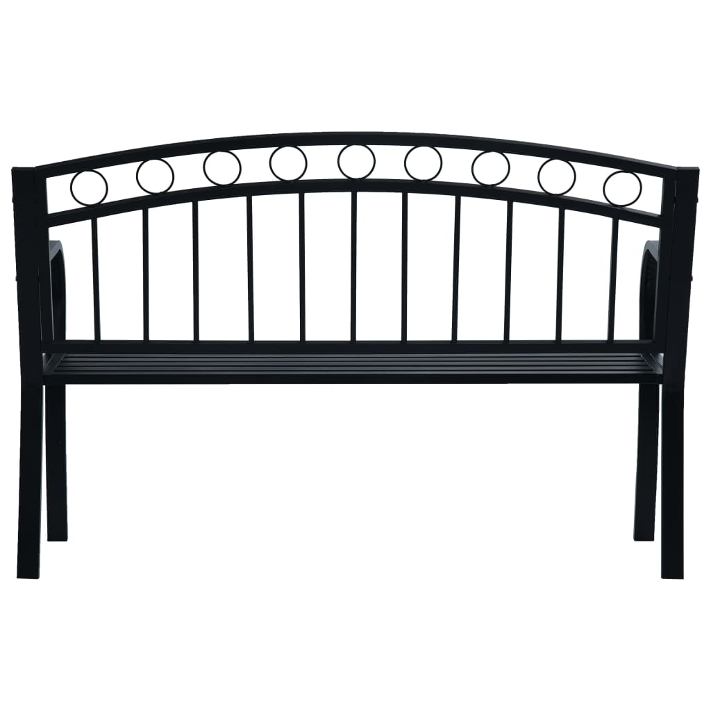 Tuinbank 25 Cm Staal Zwart Zonder tafel
