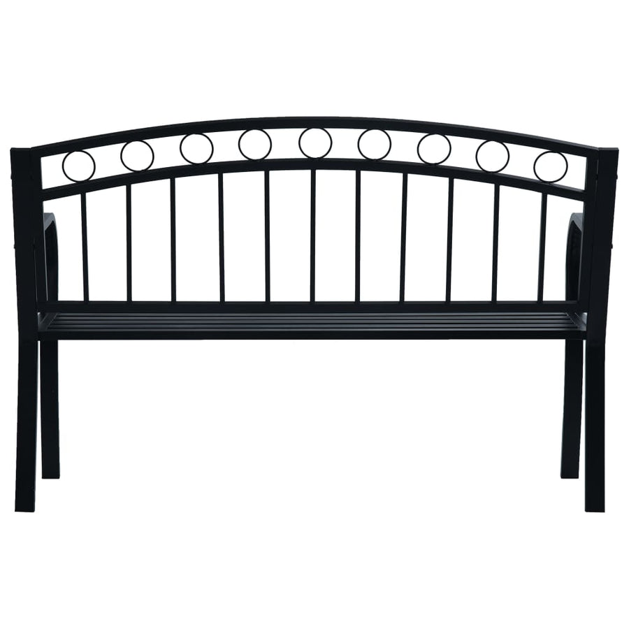 Tuinbank 25 Cm Staal Zwart Zonder tafel