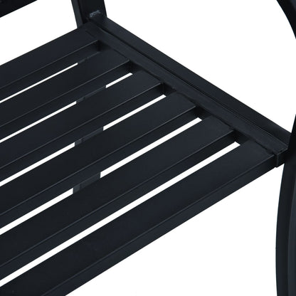 Tuinbank 25 Cm Staal Zwart Zonder tafel
