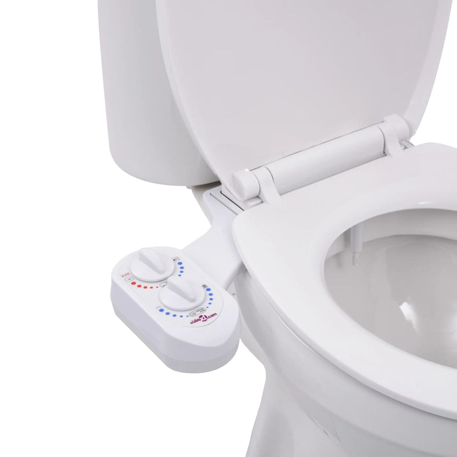 Bidetaansluiting Voor Toiletbril Warm/Koud Water Enkel Mondstuk