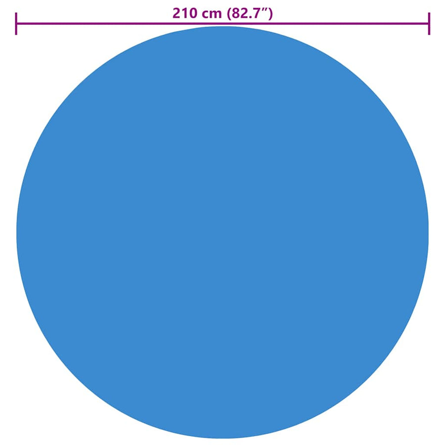 Zwembadhoes 210 Cm Pe Ø 210 cm Blauw