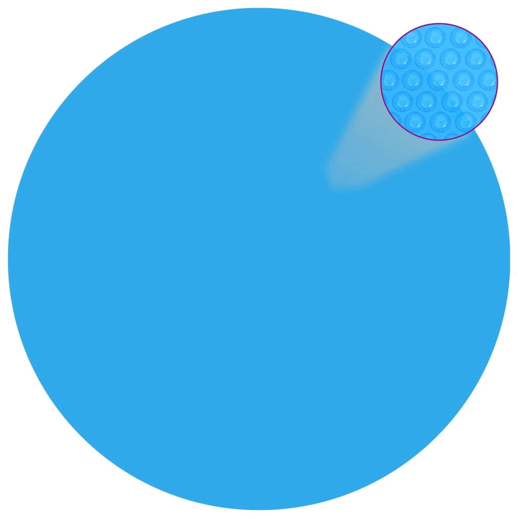 Zwembadhoes 527 cm PE blauw Ø 527 cm Blauw